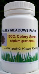 Celery seeds bottle
