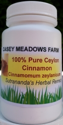 Ceylon cinnamon bottle