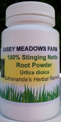 Stinging nettle root bottle